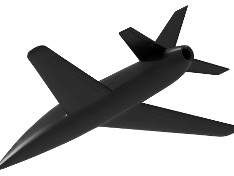 Chaklun JET Interceptor UAV 3D Model