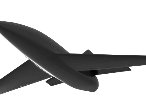 Chaklun JET Interceptor UAV 3D Model