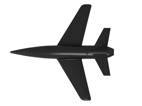 Chaklun JET Interceptor UAV 3D Model