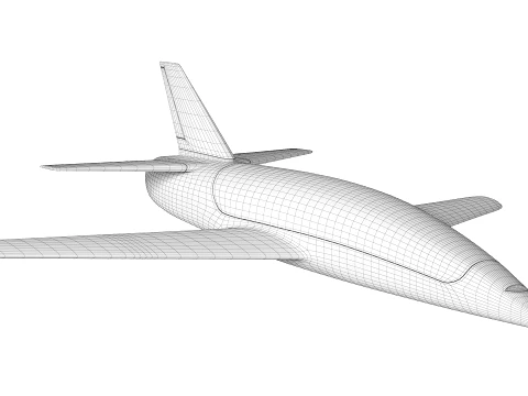 Chaklun JET Interceptor UAV 3D Model