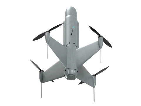 Drone interceptador UAV Modelo 3D