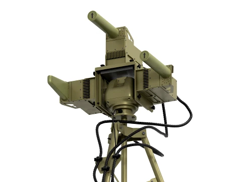 DF-M Multi-Channel Targeting System DF-3 3D Model