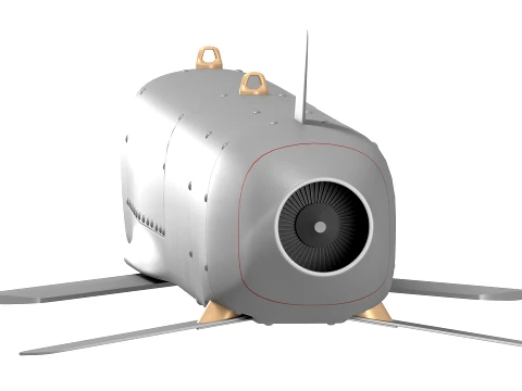 S8000 Banderol Cruise Missile 3D Model