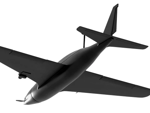 Cyclop Tsiklop Interceptor UAV 3D Model