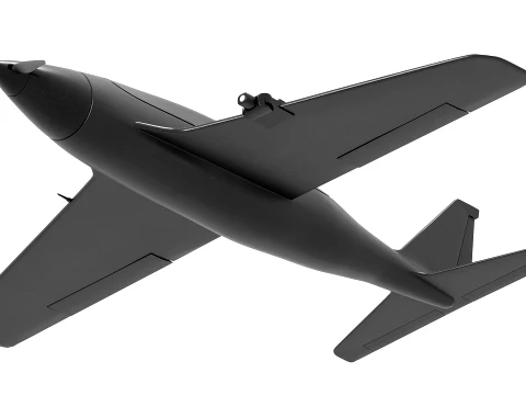 Cyclop Tsiklop Interceptor UAV 3D Model