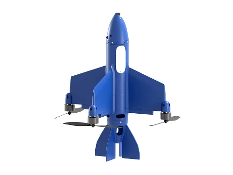 SEEDIS Autonomous Interceptor Drone 3D Model
