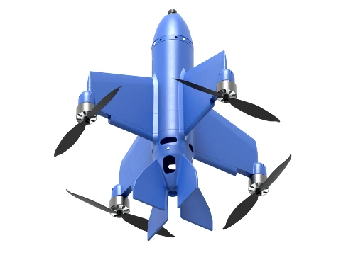 SEEDIS Autonomous Interceptor Drone 3D Model