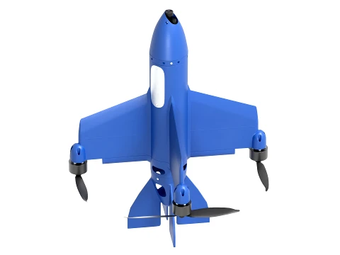 SEEDIS Autonomous Interceptor Drone 3D Model