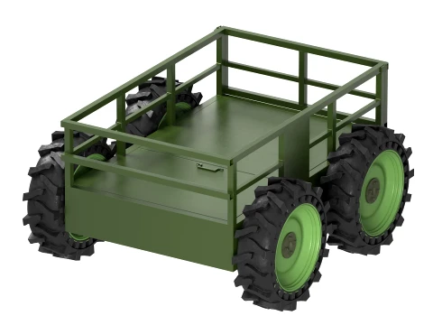 PEGAS Unmanned Ground Vehicle UGV 3D Model