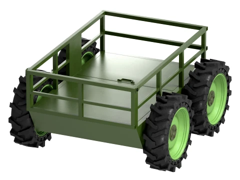 PEGAS Unmanned Ground Vehicle UGV 3D Model