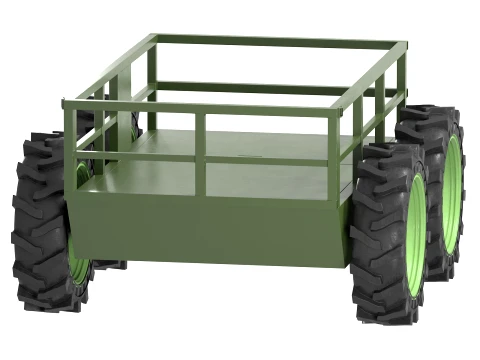 PEGAS Unmanned Ground Vehicle UGV 3D Model
