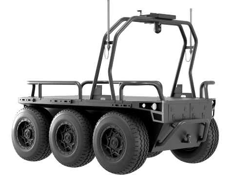 Ratel X Unmanned Ground Vehicle UGV 3D Model