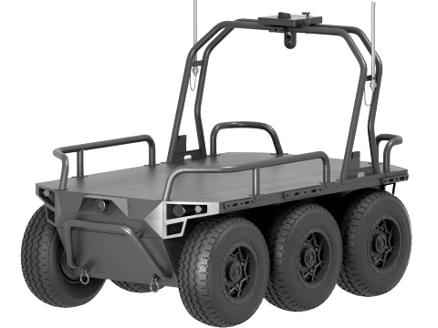 Ratel X Unmanned Ground Vehicle UGV 3D Model
