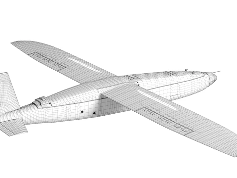 Hornet Strike UAV 3D Model