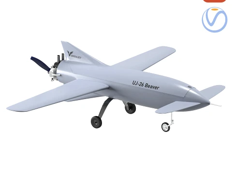 UJ-26 Bober Beaver UAV Model 3D