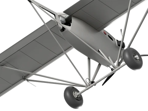D-80 Discovery UAV 3D Model