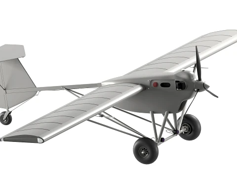 D-80 Discovery UAV 3D Model