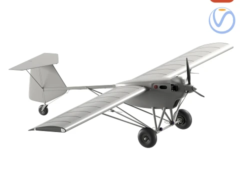D-80 Discovery UAV 3D Model