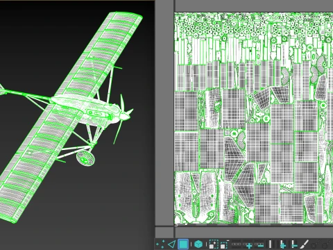 D-80 Discovery UAV 3D Model