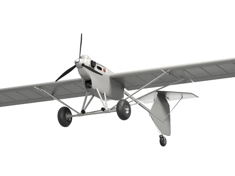 D-80 Discovery UAV 3D Model