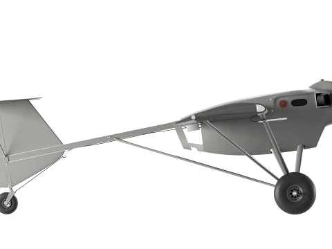 D-80 Discovery UAV 3D Model