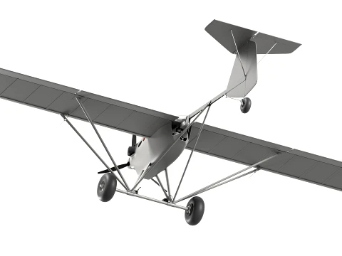 D-80 Discovery UAV 3D Model