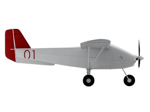 E-300 Enterprise UAV 3D Model