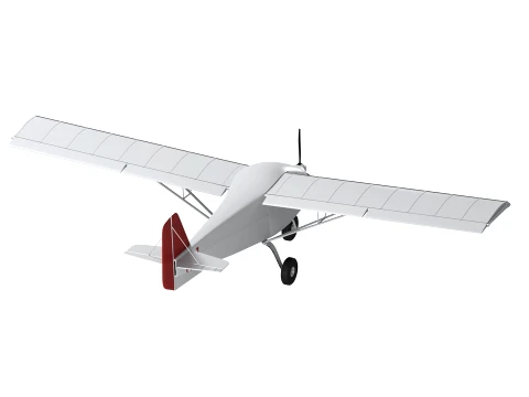 E-300 Enterprise UAV 3D Model