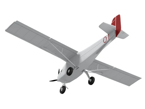 E-300 Enterprise UAV 3D Model