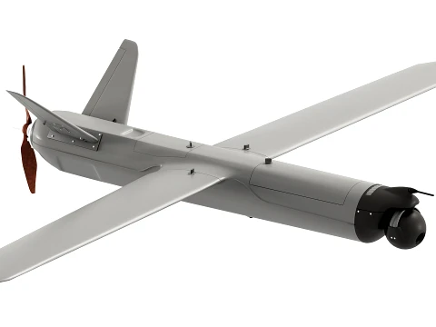 DeViRo SOKYRA Interceptor UAV 3D Model