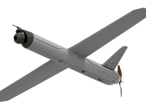 DeViRo SOKYRA Interceptor UAV 3D Model