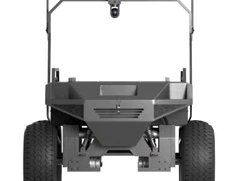 Varkhan 4x4 Military UGV Unmanned Ground Vehicle 3D Model