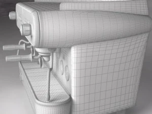 coffeemaker gaggia deco 2 3D Model