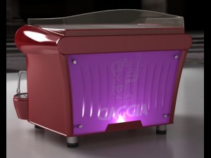 coffeemaker gaggia deco 2 3D Модель