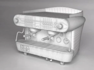 coffeemaker gaggia deco 2 3D Model