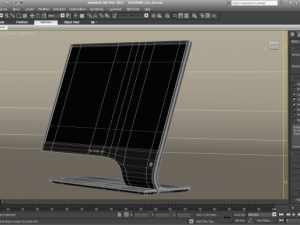 monitor lcd samsung s27a950d Model 3D