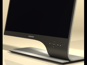 monitor lcd samsung s27a950d Model 3D