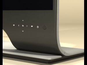 monitor lcd samsung s27a950d Model 3D