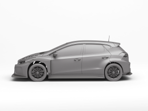 KIA CEED TCR 3Dプリントモデル