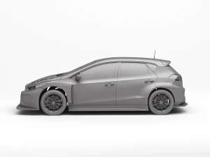 KIA CEED TCR 3D Print Model