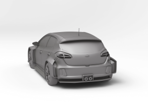 KIA CEED TCR 3Dプリントモデル