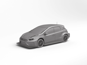 KIA CEED TCR 3Dプリントモデル