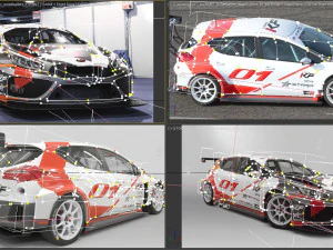 KIA CEED TCR 3D Print Model