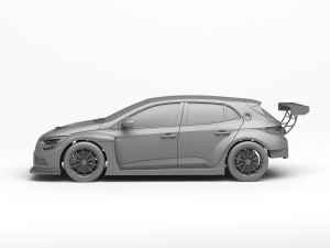 RENAULT MEGANE TCR Model Cetak 3D