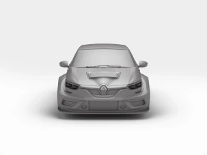 RENAULT MEGANE TCR 3D Print Model