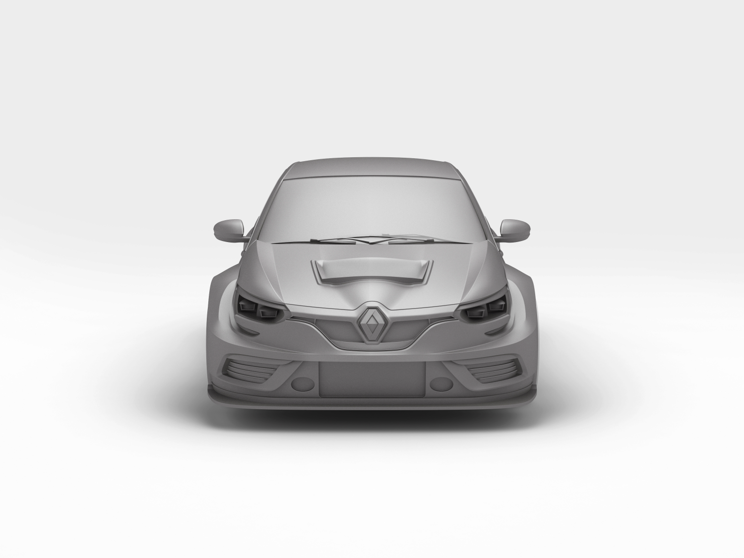 STL file NEW LOGO Renault - Megane 3 rear 🆕・3D printing model to