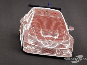 RENAULT MEGANE TCR 3D Print Model