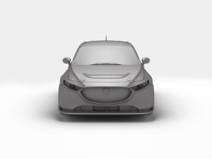 MAZDA 3 TCR Modèles 3D en vedette