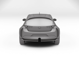 MAZDA 3 TCR Modèles 3D en vedette