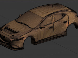 MAZDA 3 TCR Modèles 3D en vedette